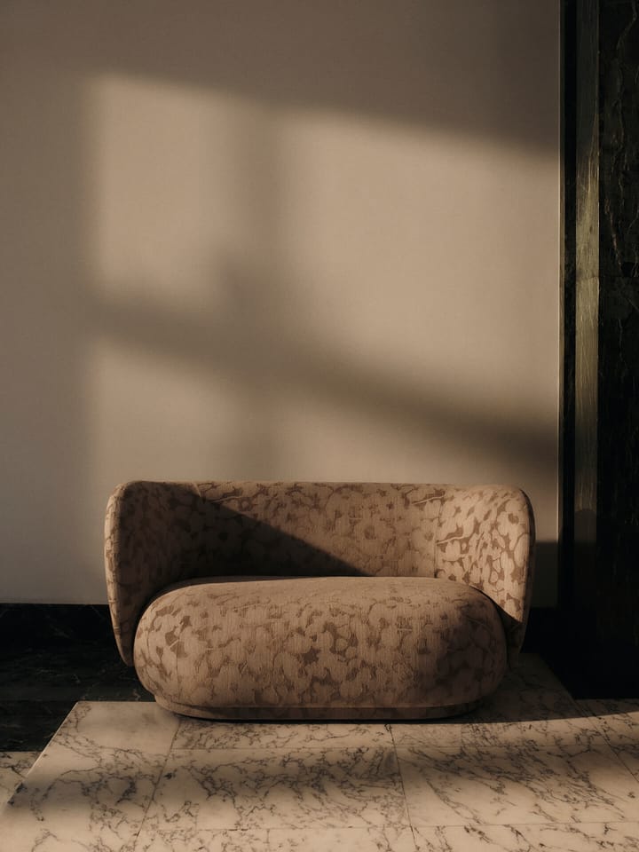 Rico sofa 2-seater, Taupe Ferm Living