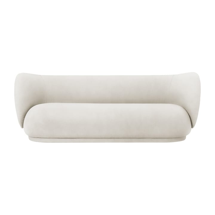 Rico sofa 3-seat - Brushed off white - ferm LIVING