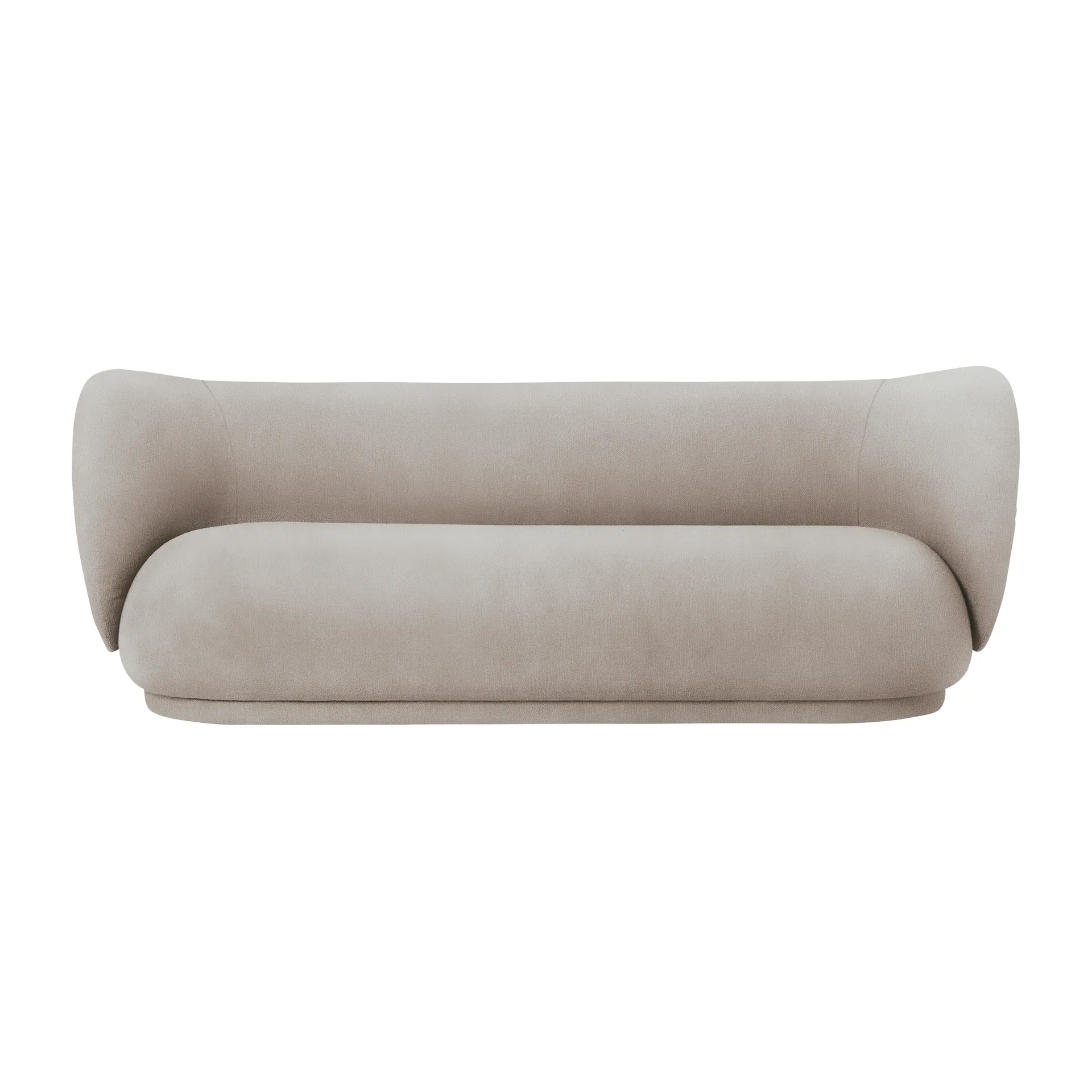 Rico sofa 3-seat, Brushed sand Ferm Living