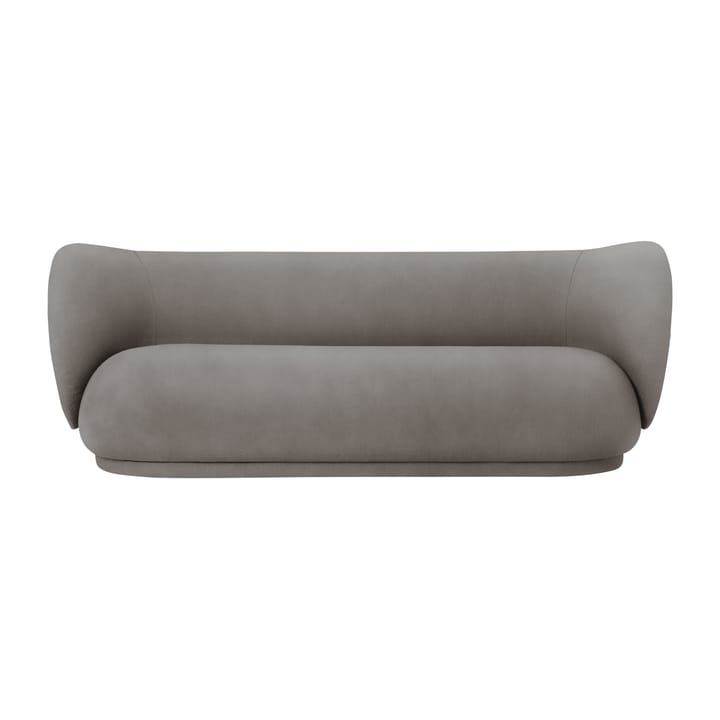 Rico sofa 3-seat - Brushed warm grey - ferm LIVING