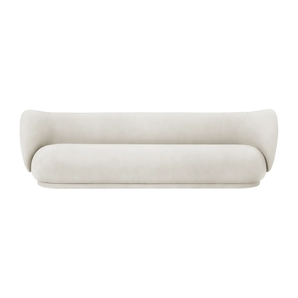 Ferm Living Rico sofa 4-seat Brushed off white | Scandinavian Design | Sofas | White