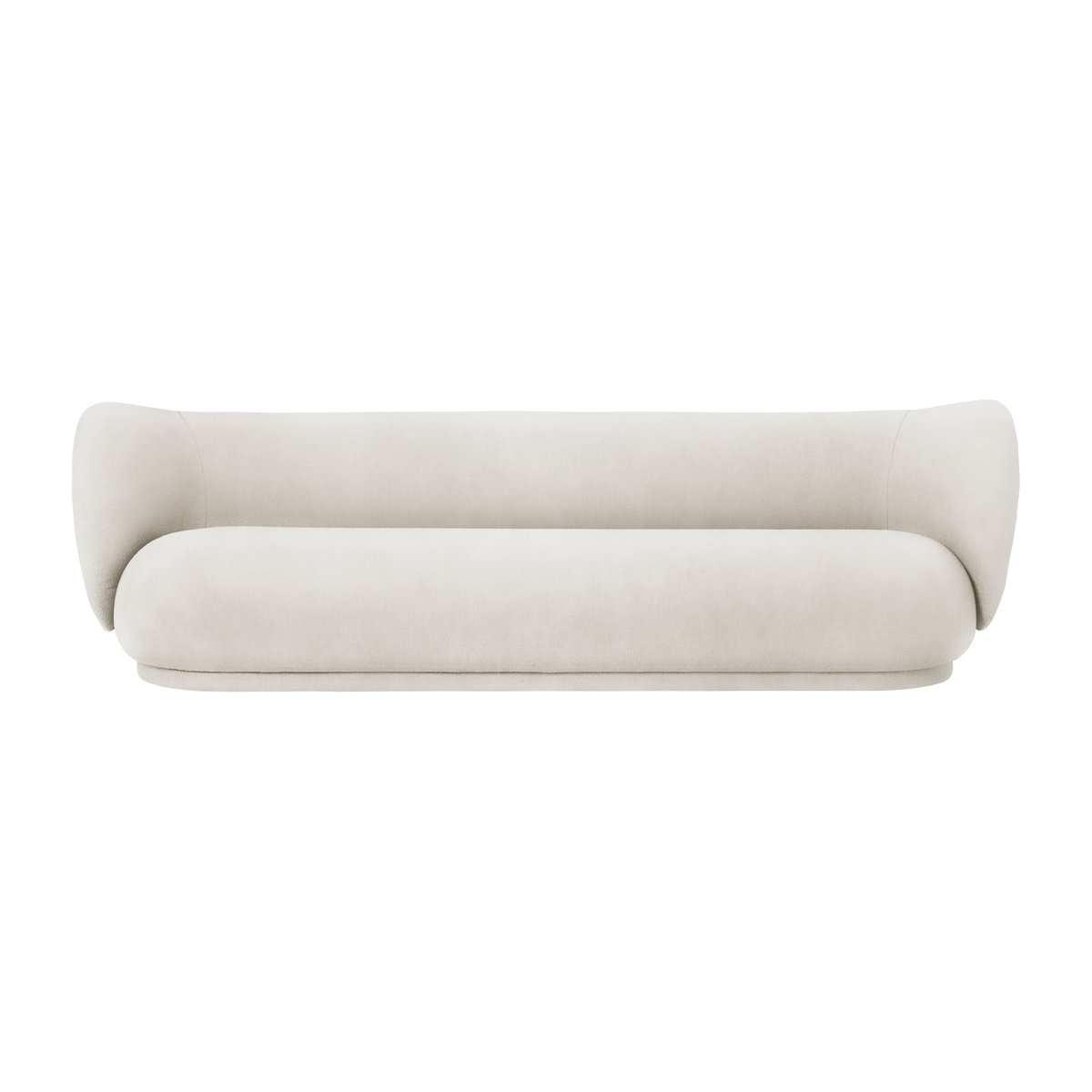 Ferm Living Rico sofa 4-seat Brushed off white | Scandinavian Design | Sofas | White