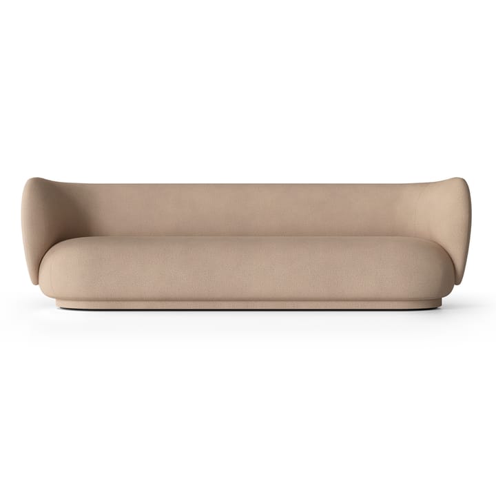 Rico sofa 4-seat - Brushed sand - ferm LIVING