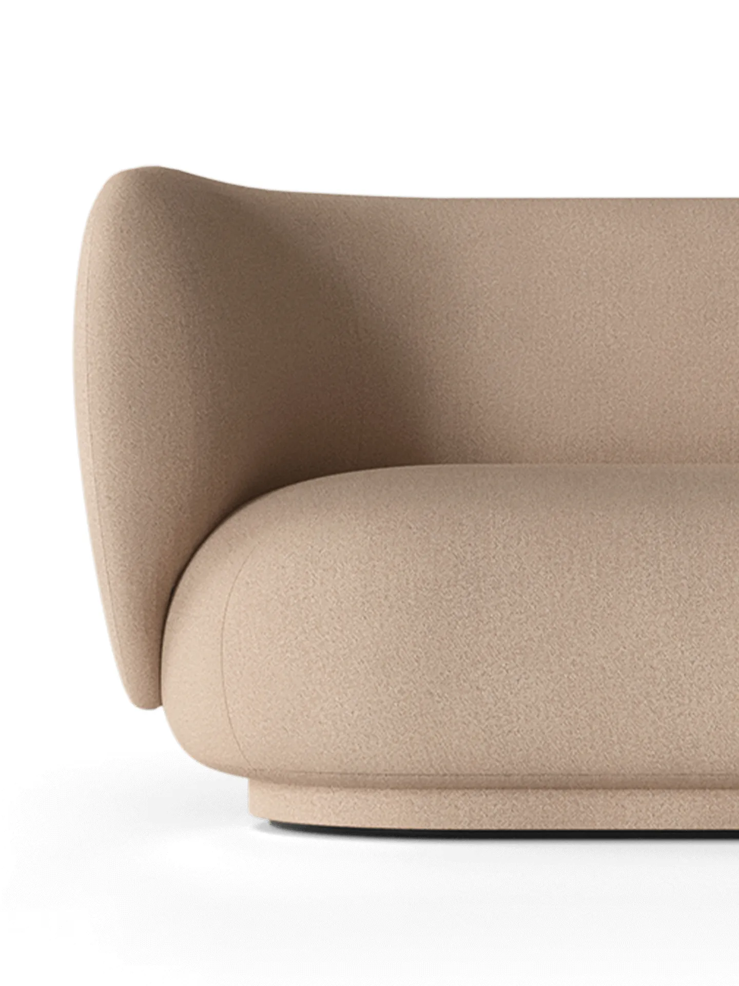 Rico sofa 4-seat, Brushed sand Ferm Living