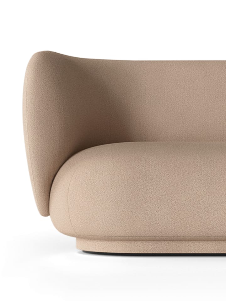 Rico sofa 4-seat - Brushed sand - ferm LIVING