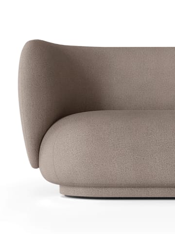 Rico sofa 4-seat - Brushed warm grey - ferm LIVING