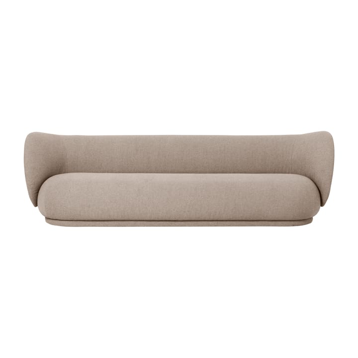 Rico sofa bouclé 4-seat - Bouclé sand - ferm LIVING