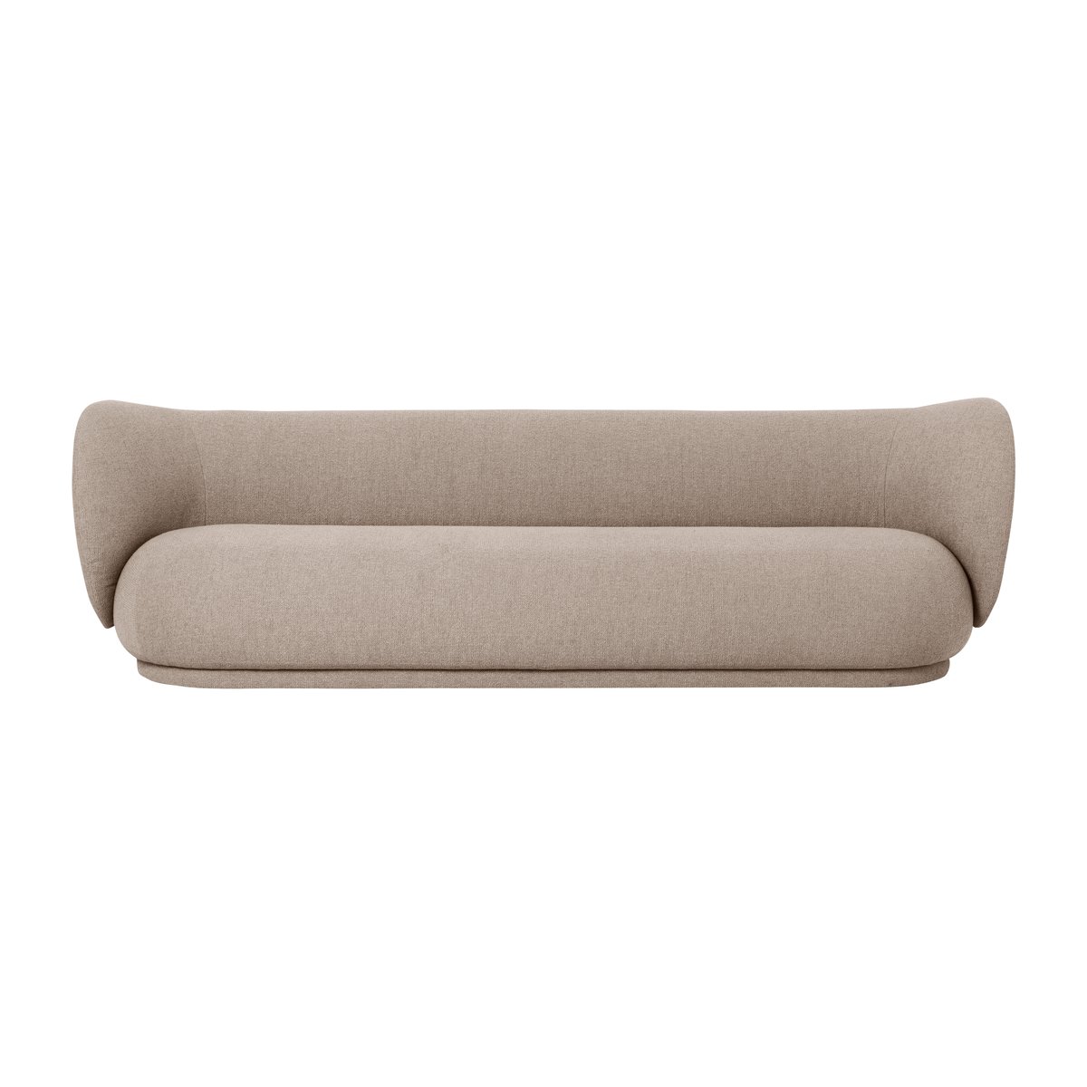 Ferm Living Rico sofa bouclé 4-seat Bouclé sand | Scandinavian Design | Sofas | Beige