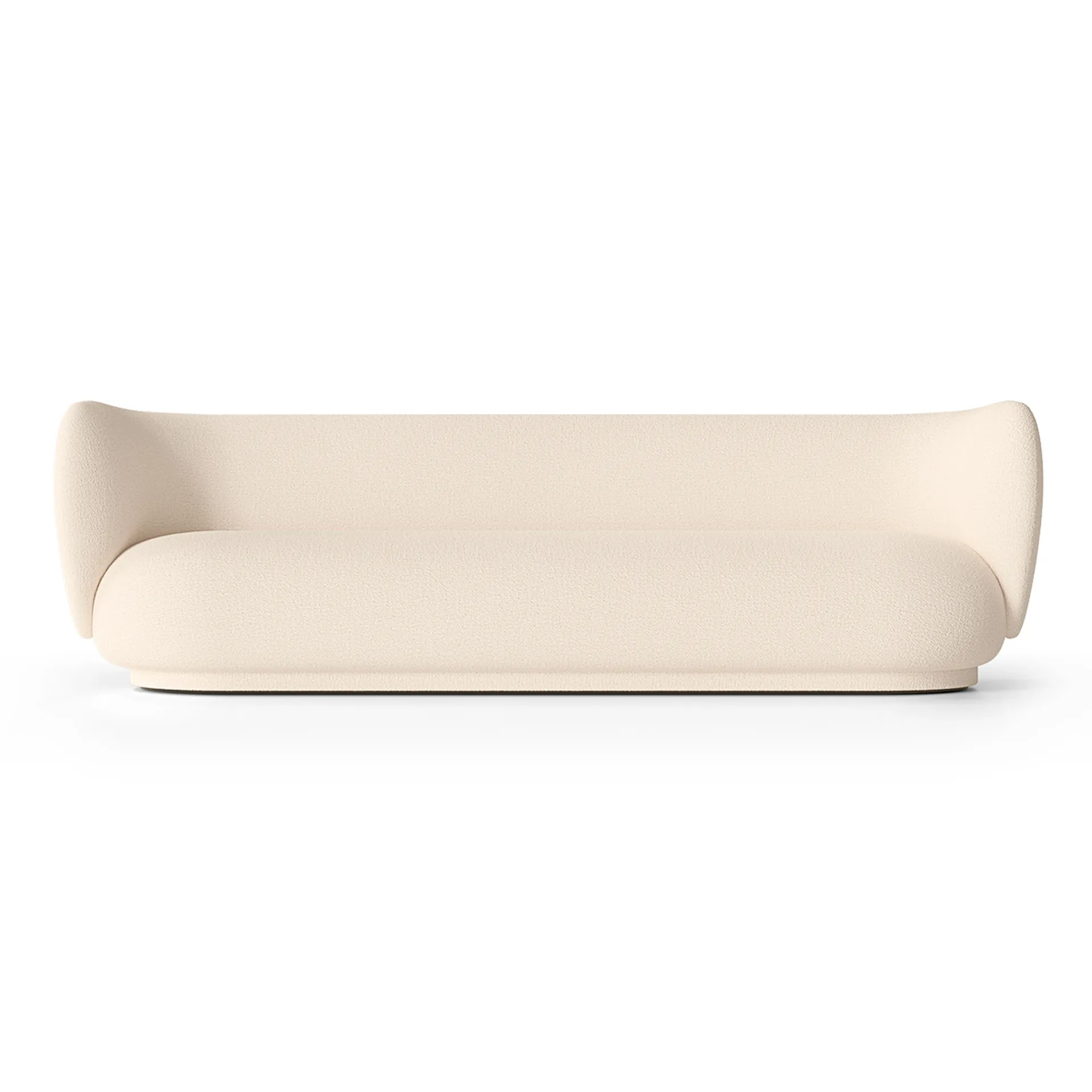 Rico sofa bouclé 4-seat, Wool bouclé off white Ferm Living