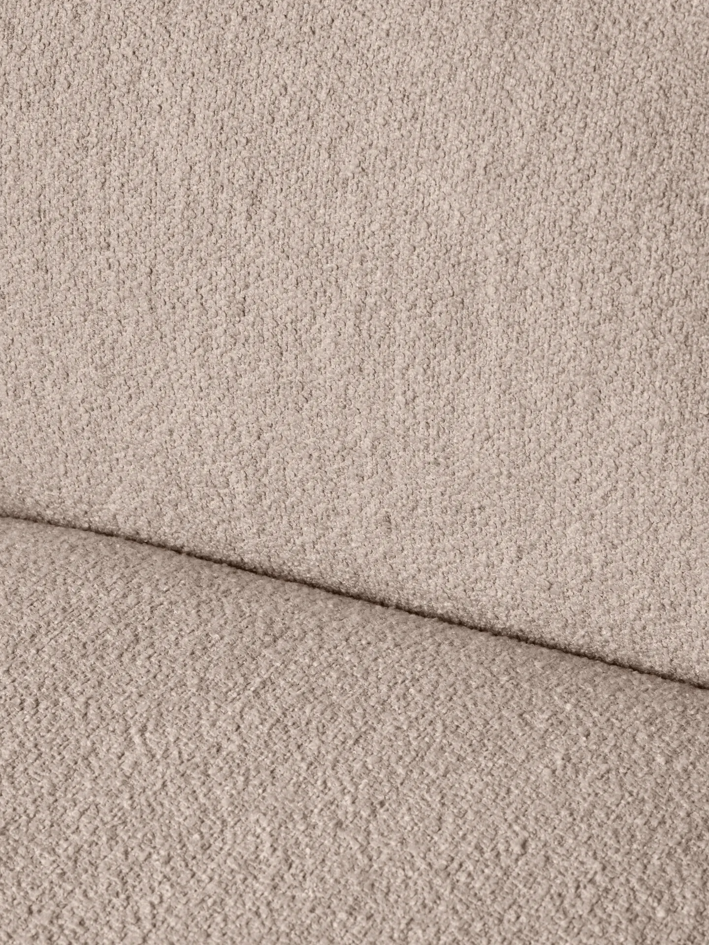 Rico sofa module armrest L Soft Bouclé, Natural Ferm Living