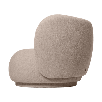 Rico sofa module armrest R Soft Bouclé - Natural - Ferm Living