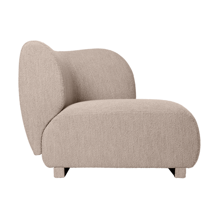 Rico sofa module armrest R Soft Bouclé, Natural Ferm Living