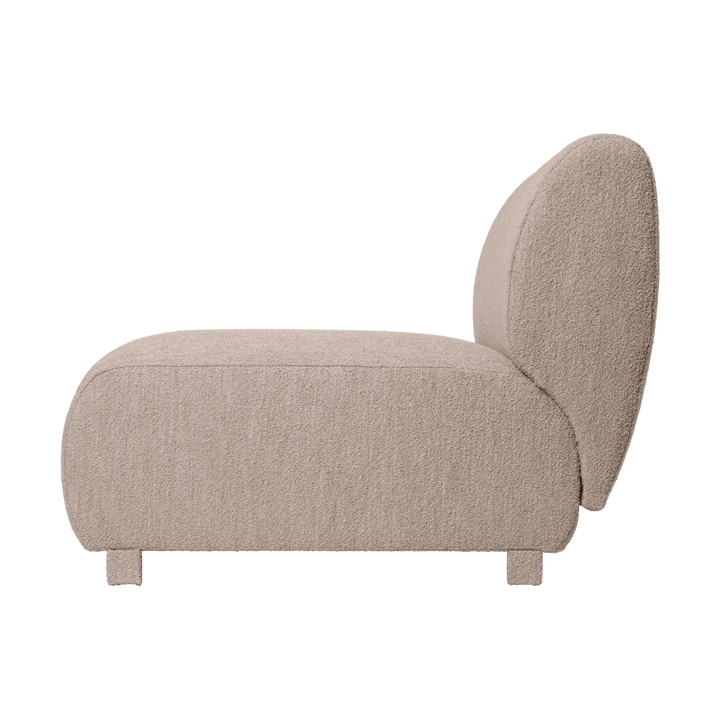 Rico sofa module center Soft Bouclé, Natural Ferm Living