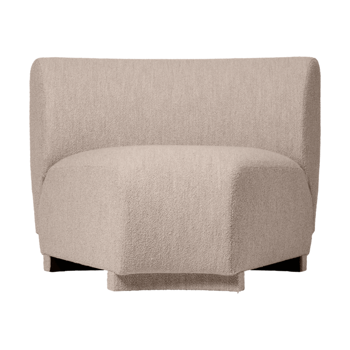 Rico sofa module corner 45 Soft Bouclé - Natural - Ferm Living