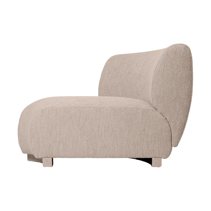 Rico sofa module corner 45 Soft Bouclé, Natural Ferm Living
