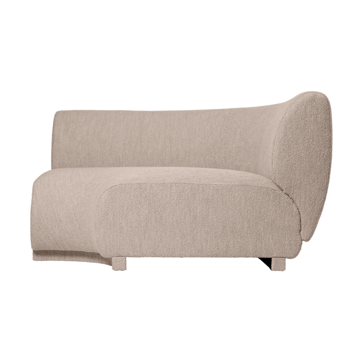 Rico sofa module corner 90 Soft Bouclé, Natural Ferm Living