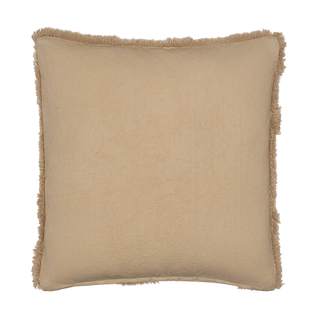 Rime tufted cushion, Tan, 50x50 cm Ferm Living