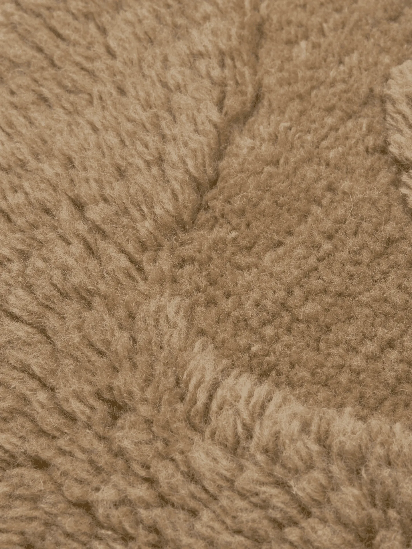 Rime tufted cushion, Tan, 50x50 cm Ferm Living