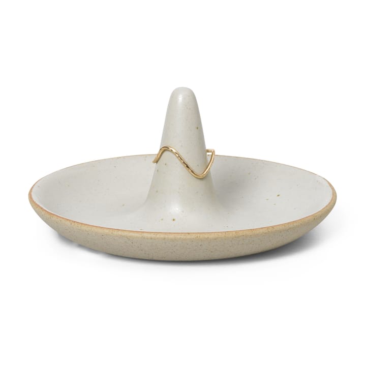 Ring Cone ringholder - Off-white speckle - ferm LIVING