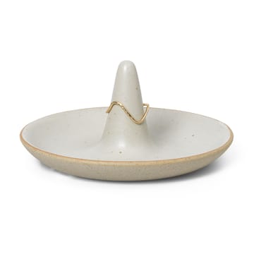 Ring Cone ringholder - Off-white speckle - Ferm Living