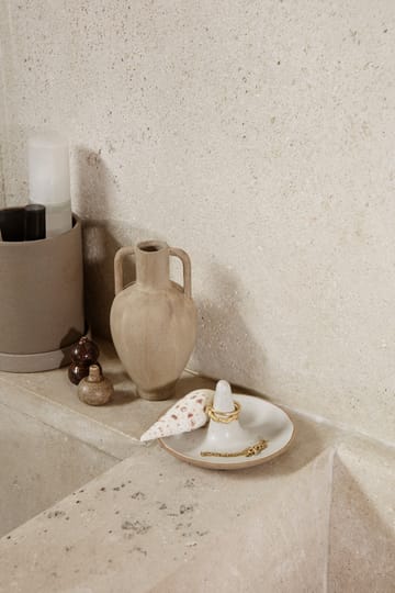 Ring Cone ringholder - Off-white speckle - Ferm Living