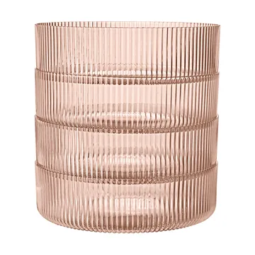 Ripple breakfast bowl 4-pack - Blush - Ferm Living