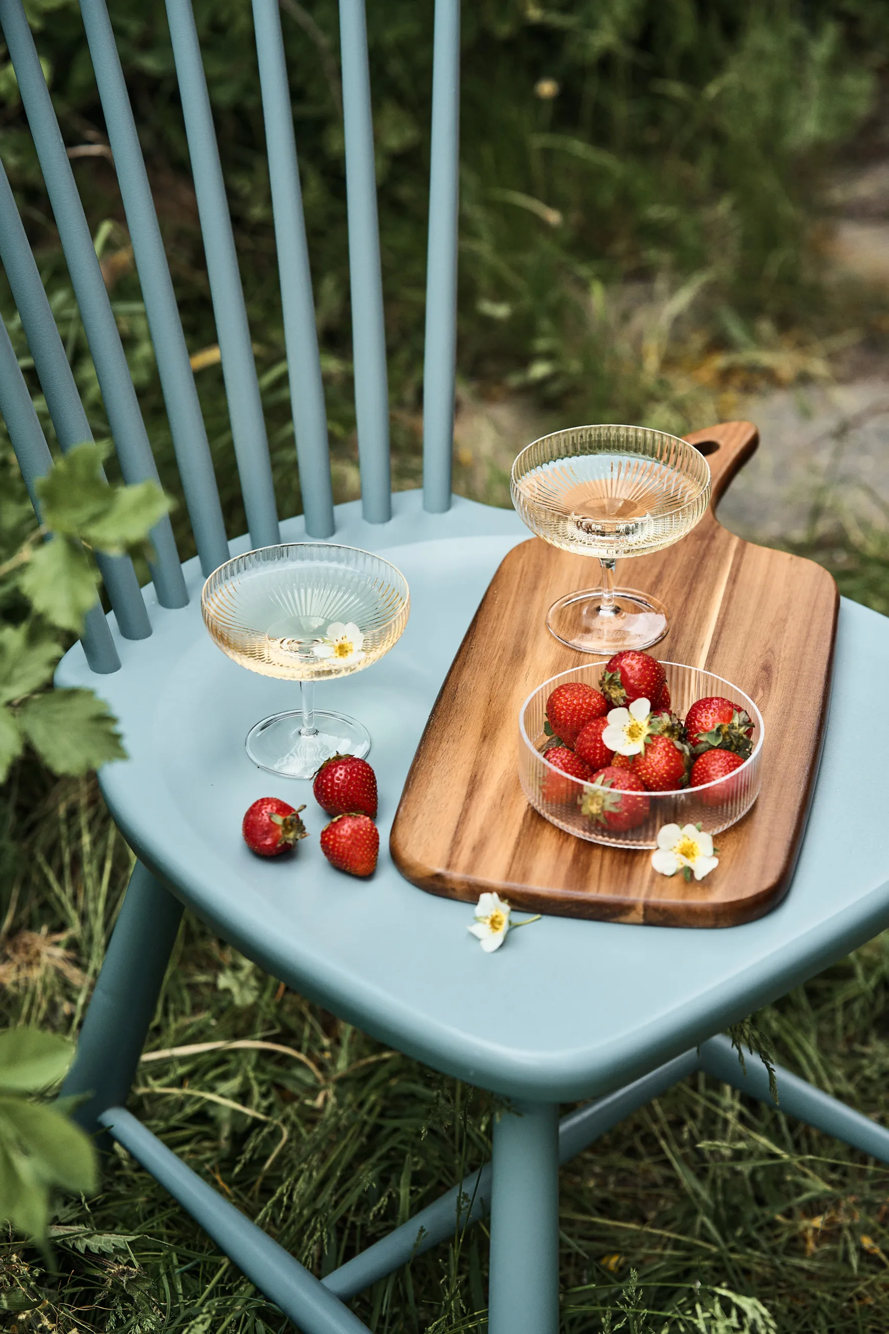 Ripple breakfast bowl 4-pack, clear Ferm Living