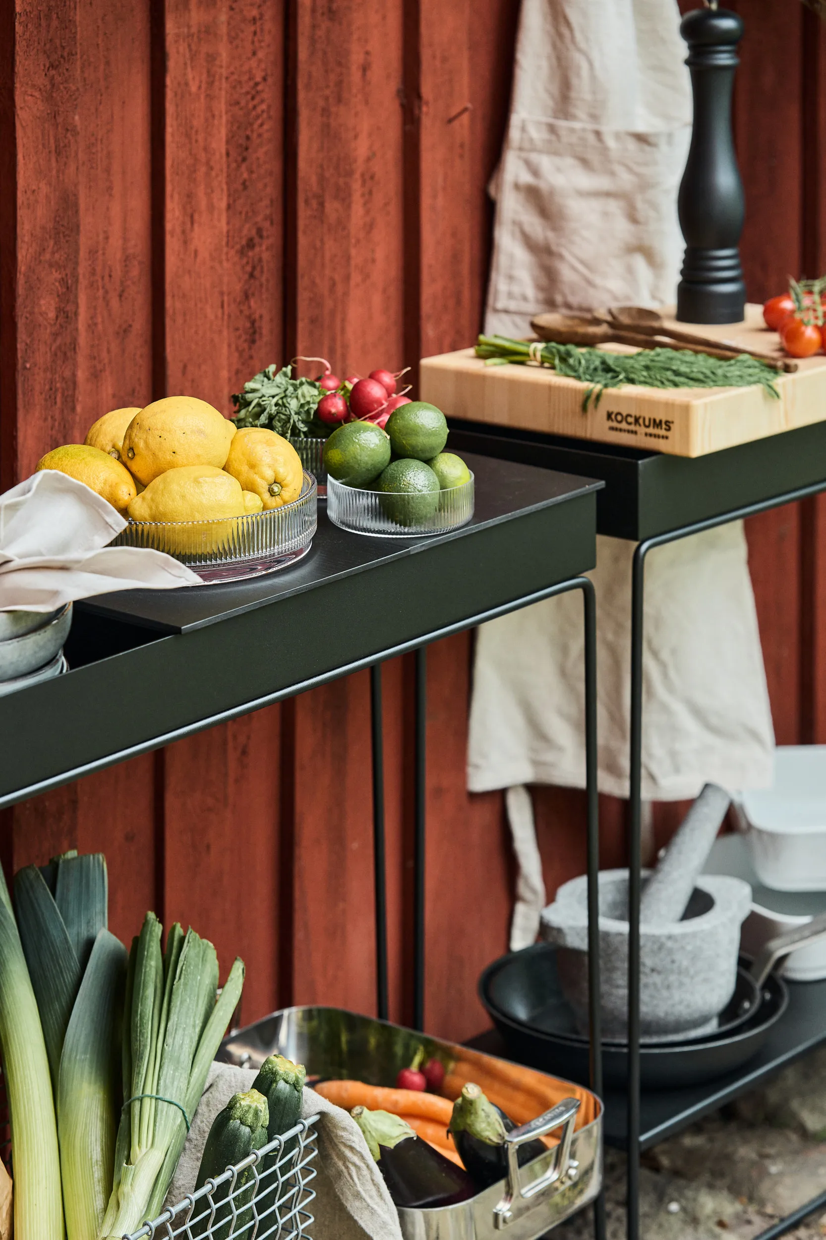 Ripple breakfast bowl 4-pack, clear Ferm Living