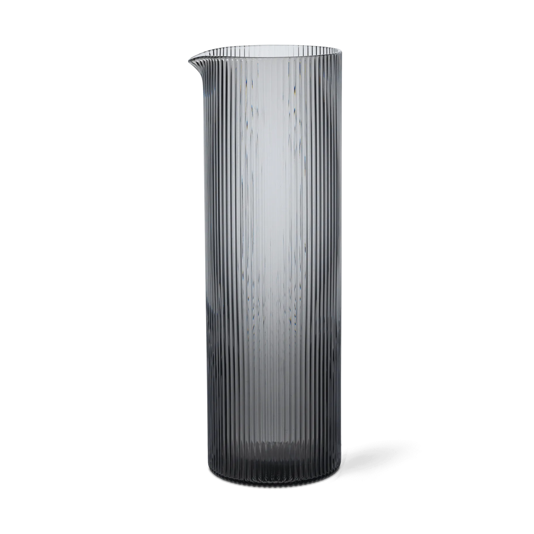 Ripple carafe 1,12 L, Smoked grey Ferm Living