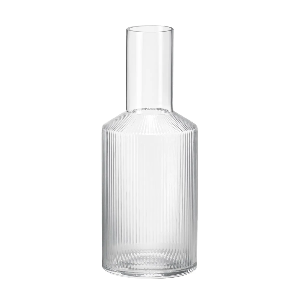 Ferm Living Ripple carafe clear | Scandinavian Design | Water jugs and carafes | Transparent