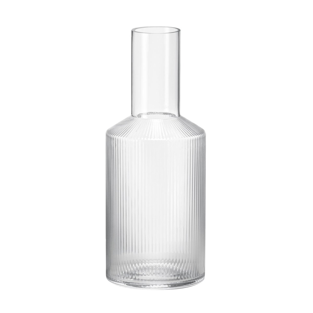 Ferm Living Ripple carafe clear | Scandinavian Design | Water jugs and carafes | Transparent