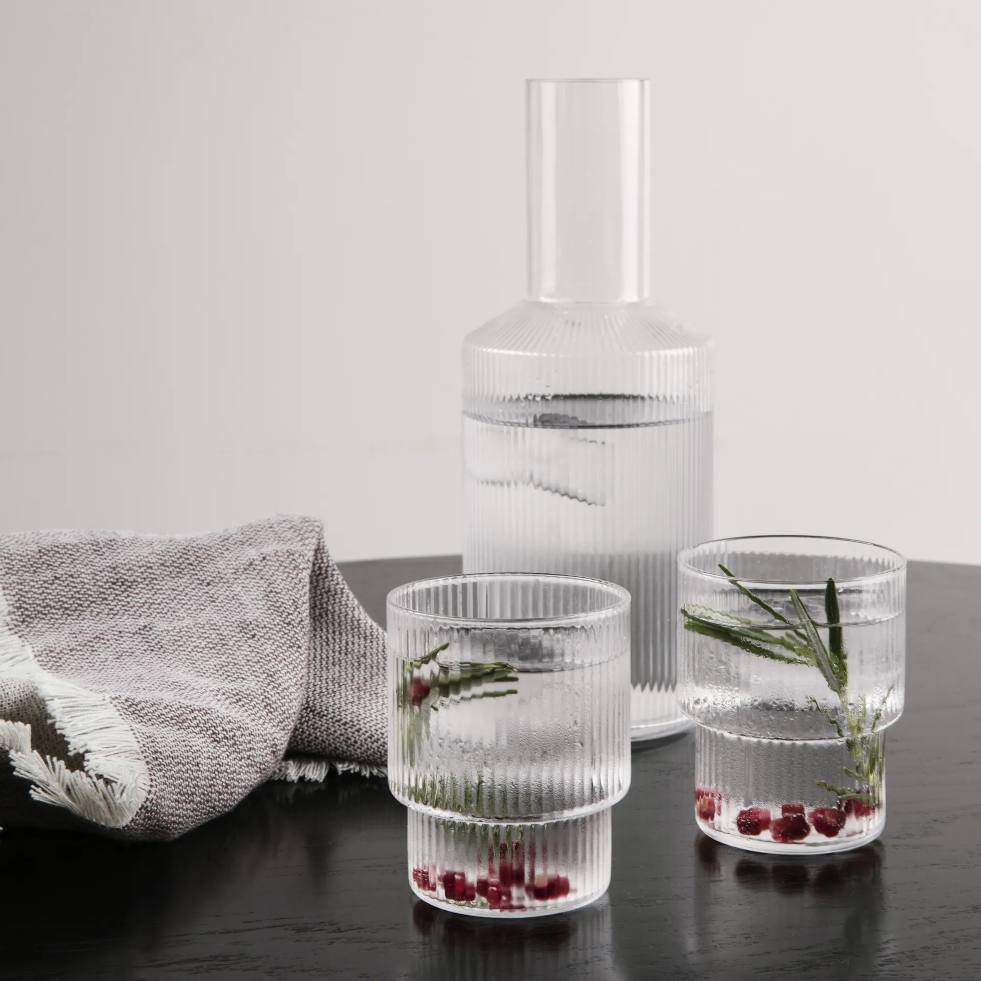 Ripple carafe, clear Ferm Living