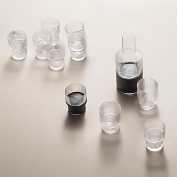 Ripple glass 4-pack - clear - ferm LIVING