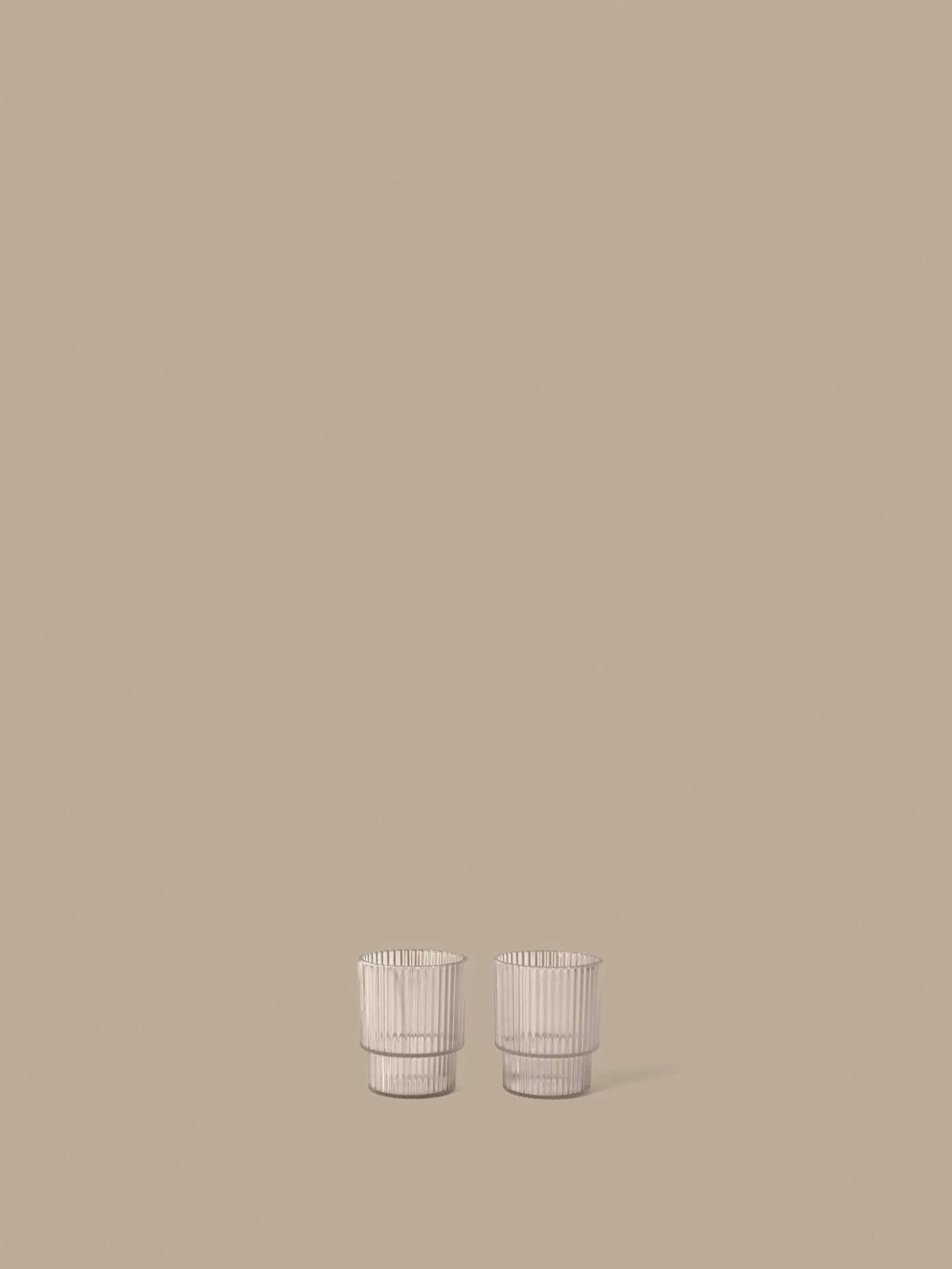 Ripple kids glass, Clear, 2-pack Ferm Living