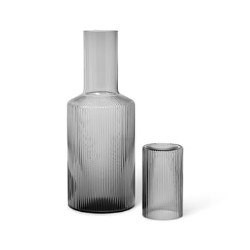 Ripple lid to carafe - Smoked grey - ferm LIVING