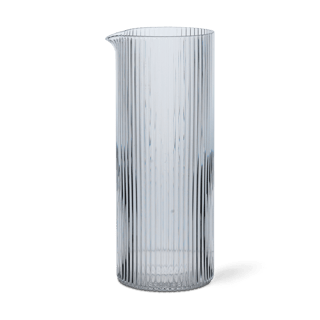 Ferm Living Ripple milk pitcher 40 cl Clear