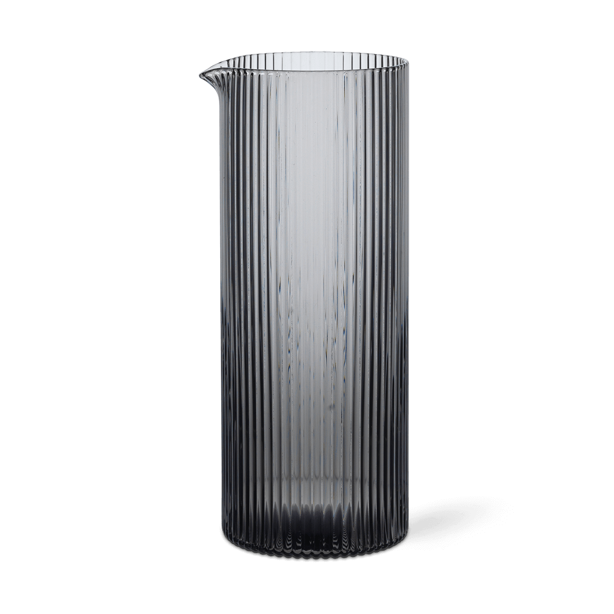 Ferm Living Ripple milk pitcher 40 cl Smoked grey