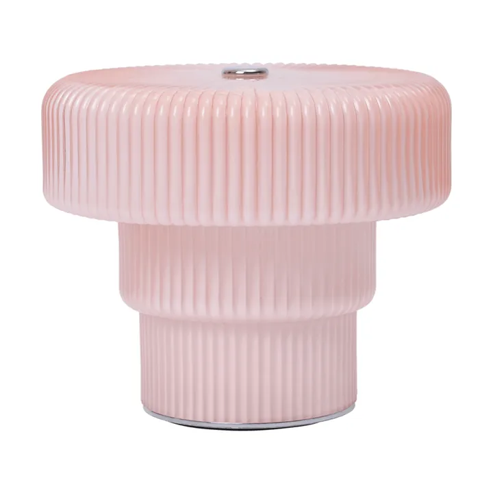 Ripple portable table lamp 10 cm - Pale rose - Ferm Living
