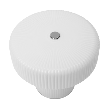 Ripple portable table lamp 10 cm - White - Ferm Living