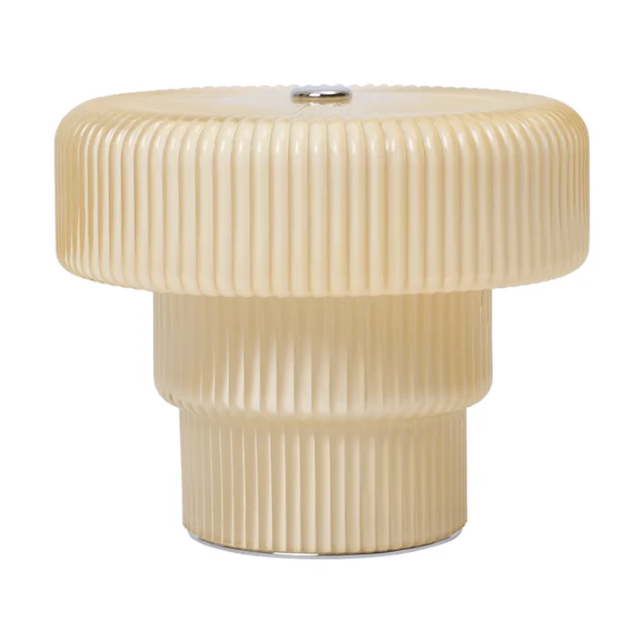 Ripple portable table lamp - Oat, 10 cm - Ferm Living