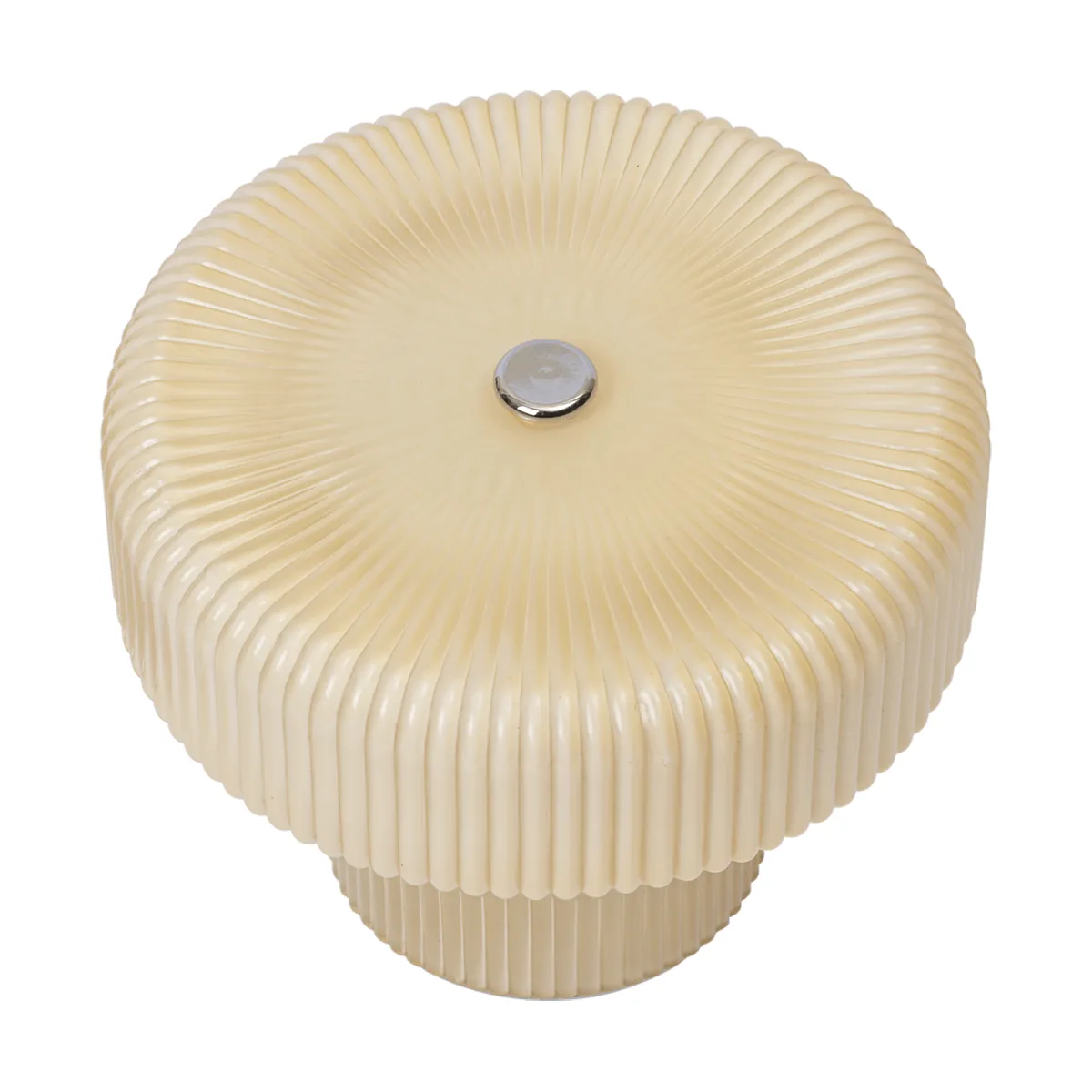 Ripple portable table lamp, Oat (beige), 10 cm Ferm Living