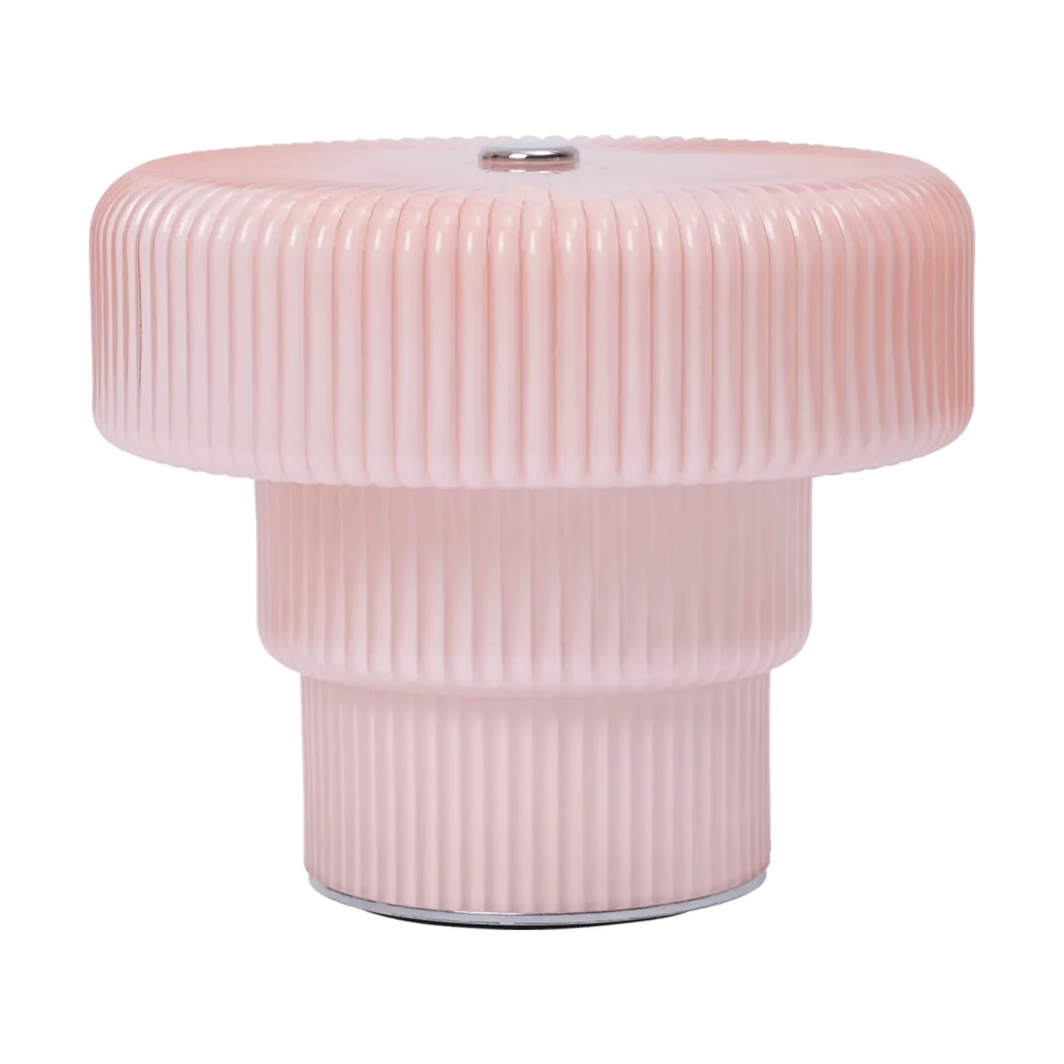 Ripple portable table lamp, Pale rose, 10 cm Ferm Living
