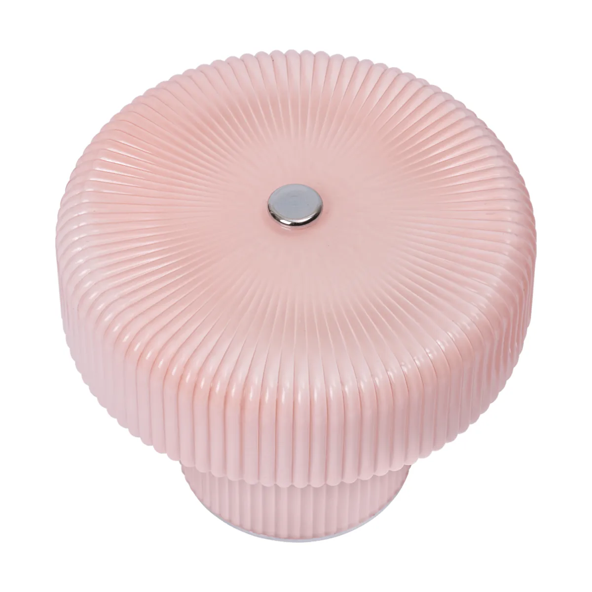 Ripple portable table lamp, Pale rose, 10 cm Ferm Living