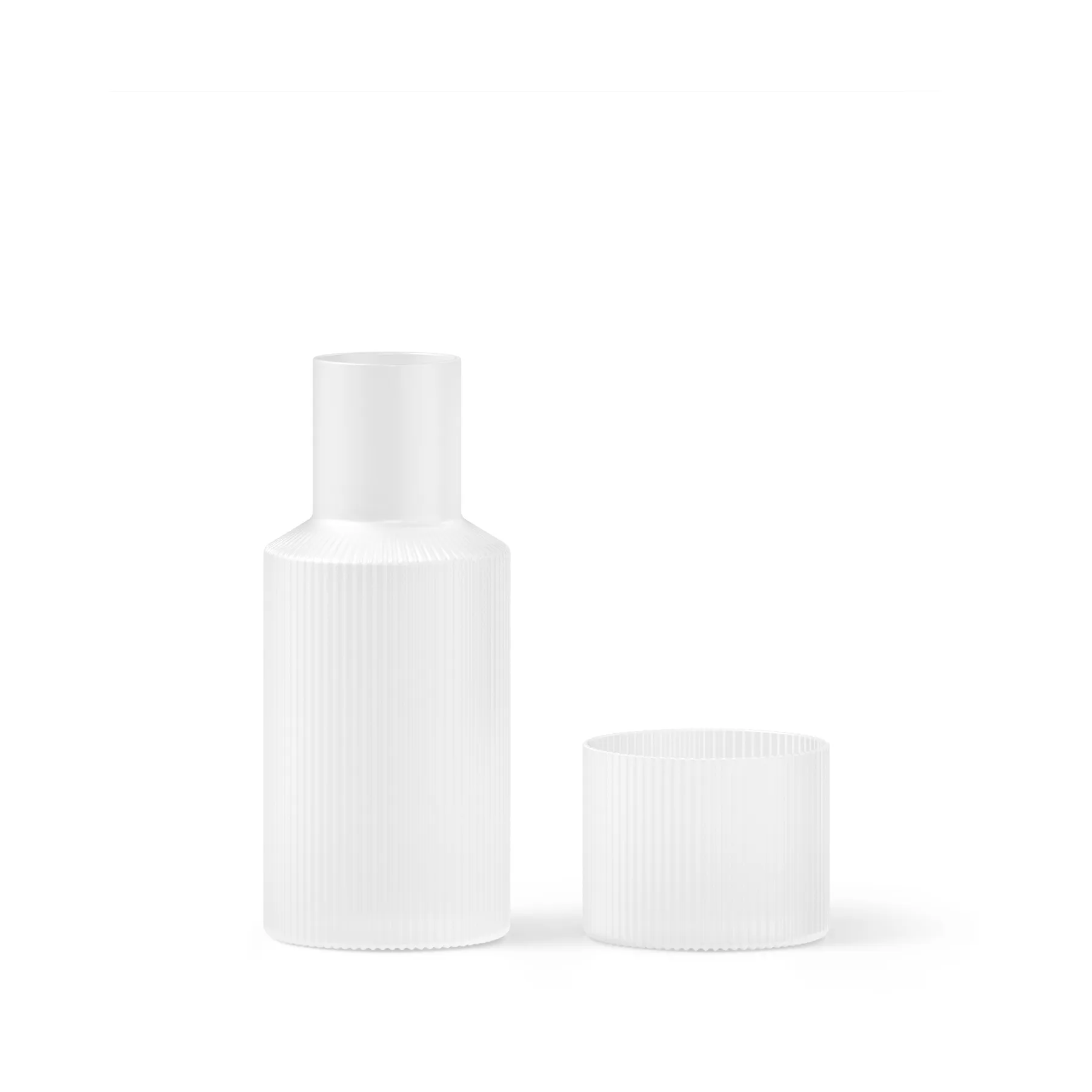 Ripple small carafe set, Frosted Ferm Living