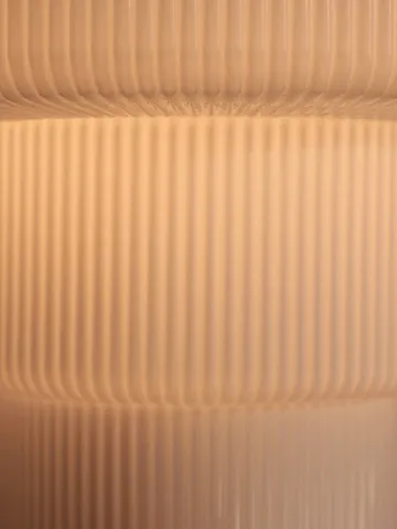 Ripple table lamp - White, Ø28x28 cm - Ferm Living