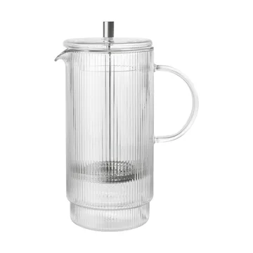 Ripple Thermal French press - Clear - Ferm Living