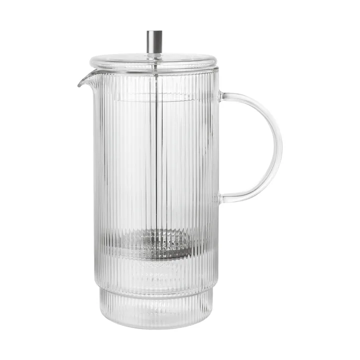 Ripple Thermal French press - Clear - Ferm Living