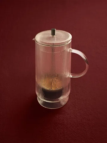 Ripple Thermal French press - Clear - Ferm Living