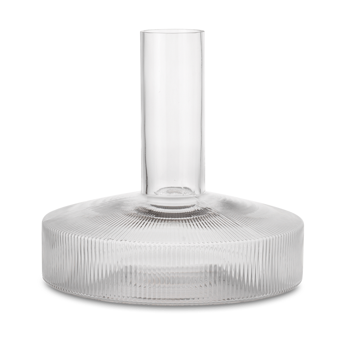 Ferm Living Ripple wine carafe Clear