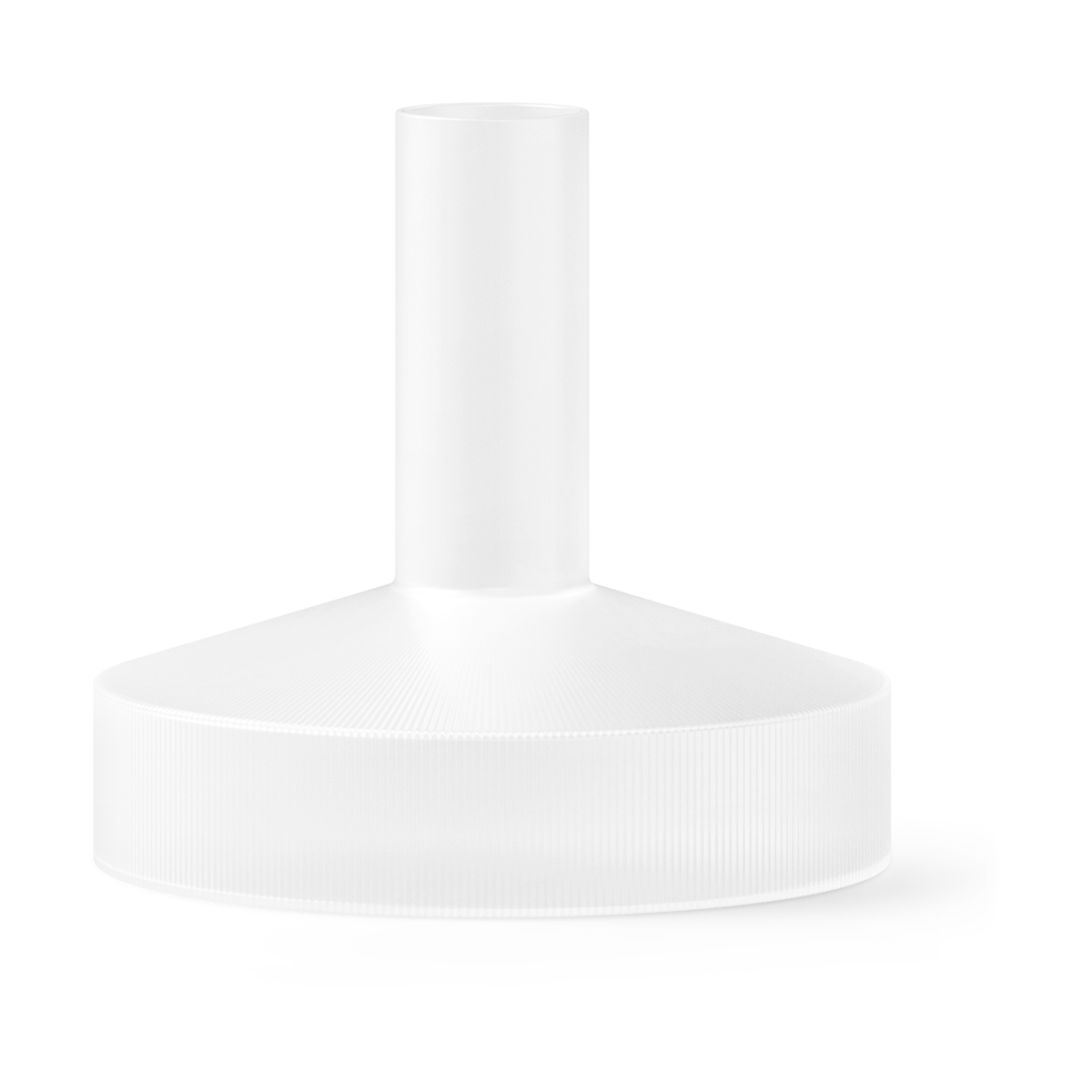 Ferm Living Ripple wine carafe Frosted | Scandinavian Design | Wine carafes & Decanters | White